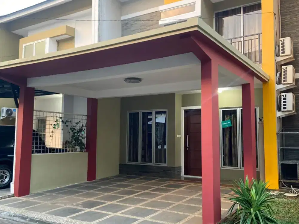 Dijual Cepat Rumah 3 Lt di Serpong Garden Cluster Green Studentia, Lokasi Bagus