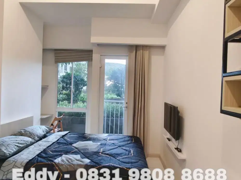 Disewakan Tokyo Riverside Apartment - Studio Full Furnished Baru