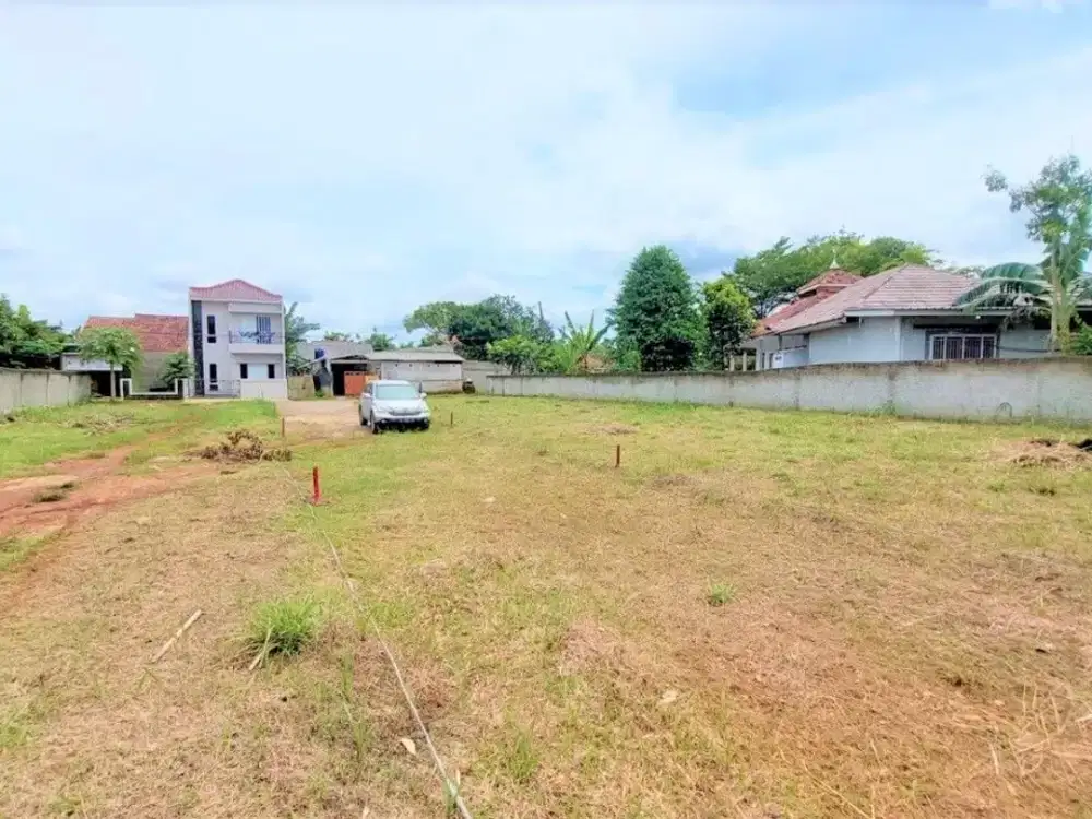 Tanah Kavling 1 Jt-an/m2, Dekat Stasiun Citayam