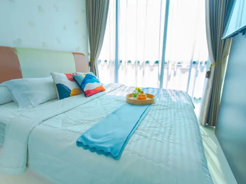 Sewa Apartemen 2BR GP Plaza dengan City View - Lokasi Dekat Gelora Bung Karno Senayan, slipi, palmerah, Pelni, Grogol