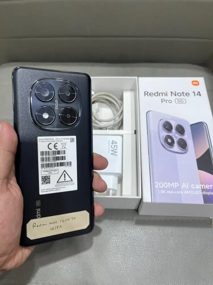 Redmi note 14pro 5G 12/512 Second