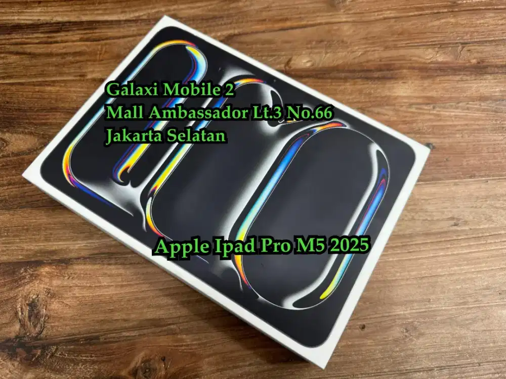 Apple Ipad Pro M5 2025 11 inch Wifi 512GB Bs Cash Kredit Tukar Tambah
