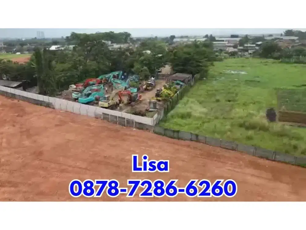 TANAH LEGOK 6,5 HA SURAT SHM DEKAT MALL KARAWACI LIPPO