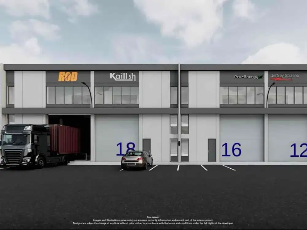 Gudang Hybrid Dekat Bandara 9x15 (2 Lantai)