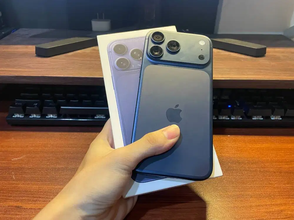 IPHONE 17 PRO MAX DEEP BLUE 256 GB RESMI IBOX SECOND