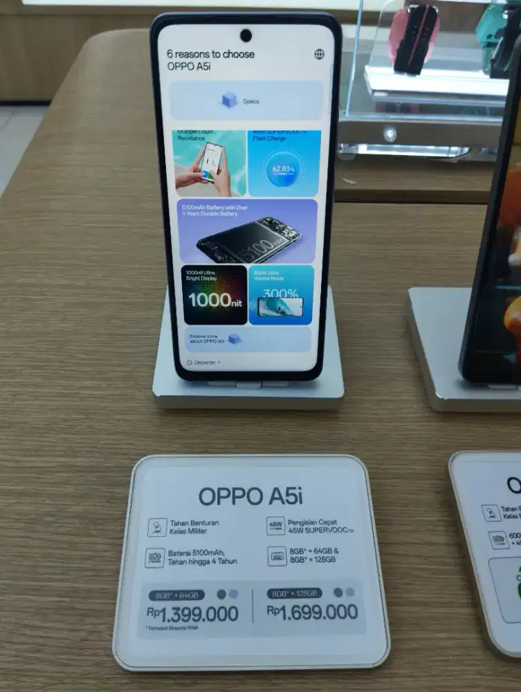 Oppo A5i 4G IDR 1.399K