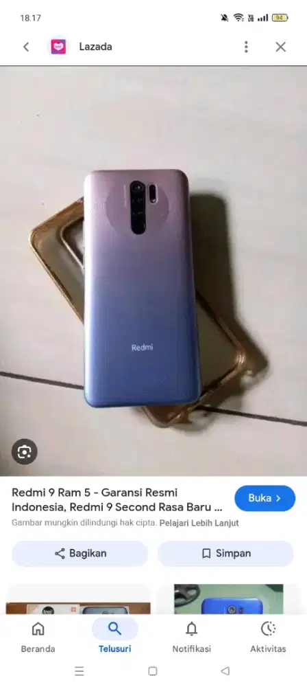jual cepat redmi 9 minus batrei aja harus ganti..karna males ganti