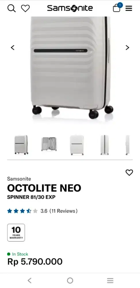 Koper samsonite