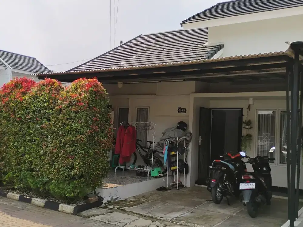 Rumah Hadap Utara 8 Mnt ke Stasiun Cisauk Dibantu KPR J-34055