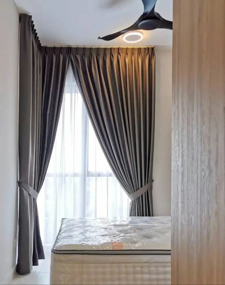 Pemasangan Gorden Pasang Wallpaper Korden Gordeng Horden Roller Blind