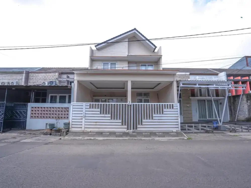 Rumah 2 Lt Hadap Utara 16 Mnt ke Stasiun Cibinong Siap KPR J-34936