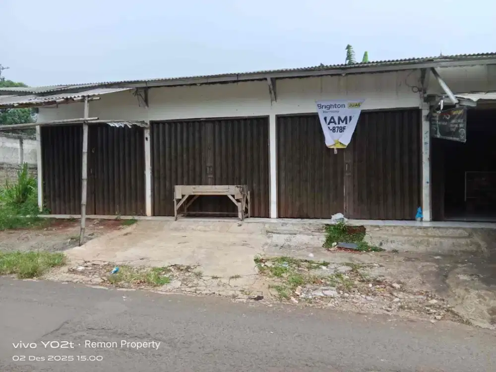 DI JUAL KIOS ATAU RUKO STRATEGIS HARGA MURAH DI JALAN UYAMA DESA MEKARSARI BOGOR RANCA BUNGUR