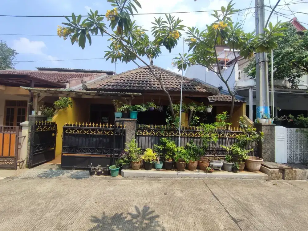Rumah LT 112 Hadap Utara 8 Mnt ke Cimanggis Square Siap KPR J-33843