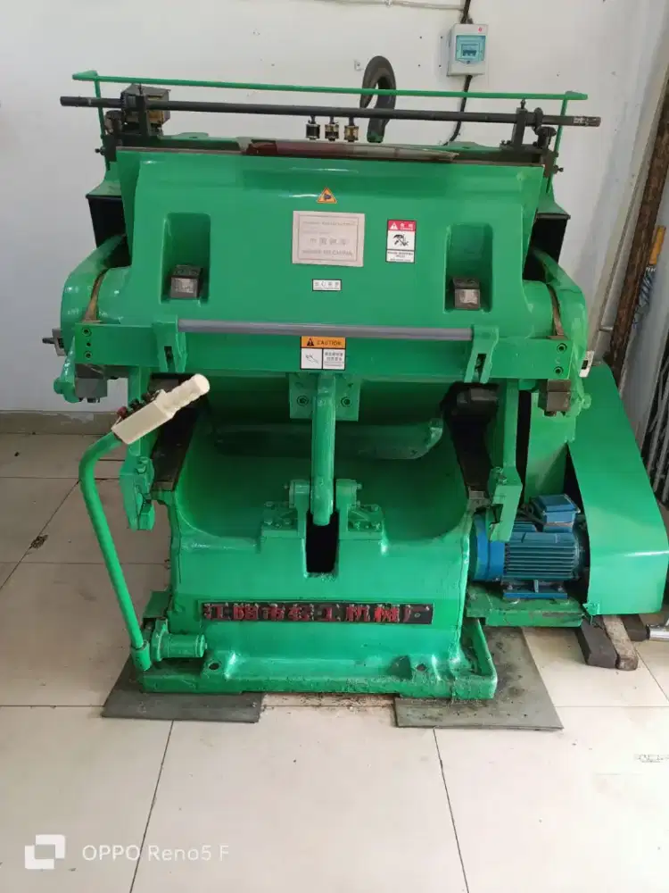 Mesin Pond Die Cut Siap Produksi