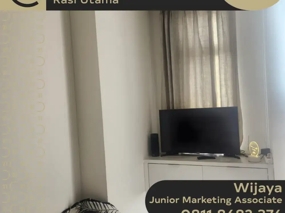 Dijual 1 Unit Apartemen Vasaka Solterra Jakarta Selatan