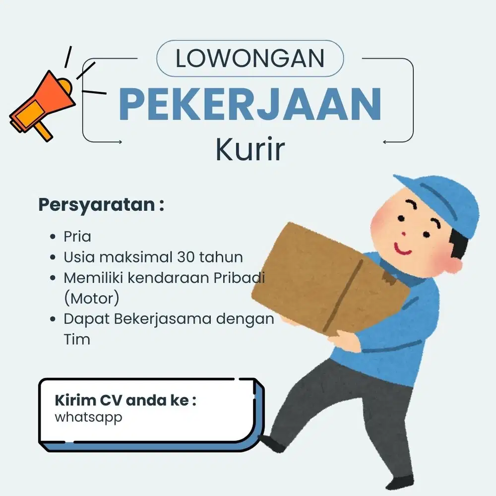 Lowongan Kerja Kurir