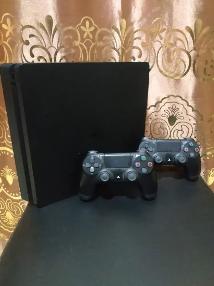 PS4 slim seri 21 HDD 500 gb + eksternal 500 gb fullset
