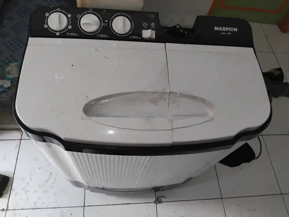 Mesin cuci maspion 7kg dua tabung