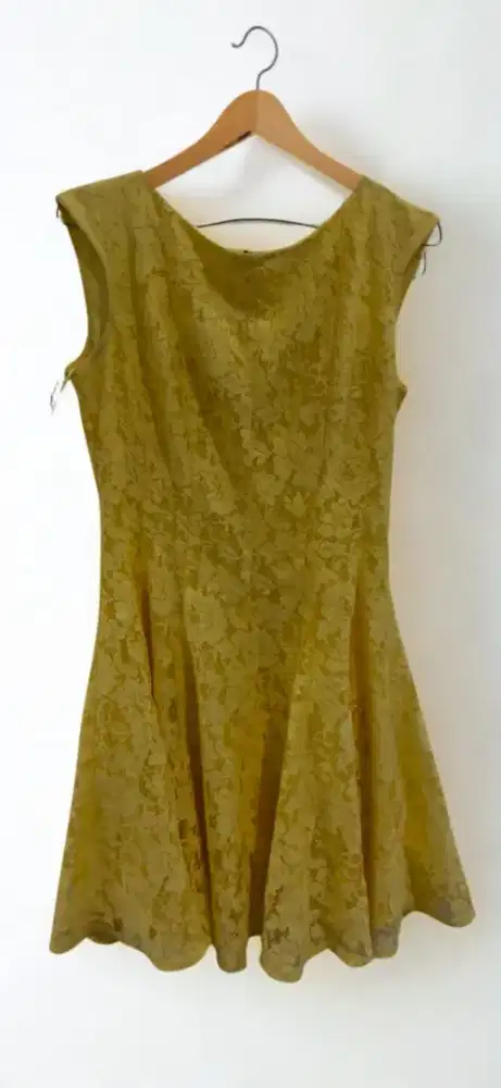 PREMIUM LACE DRESS — Black & Yellow Edition | Classy, Clean, Like New