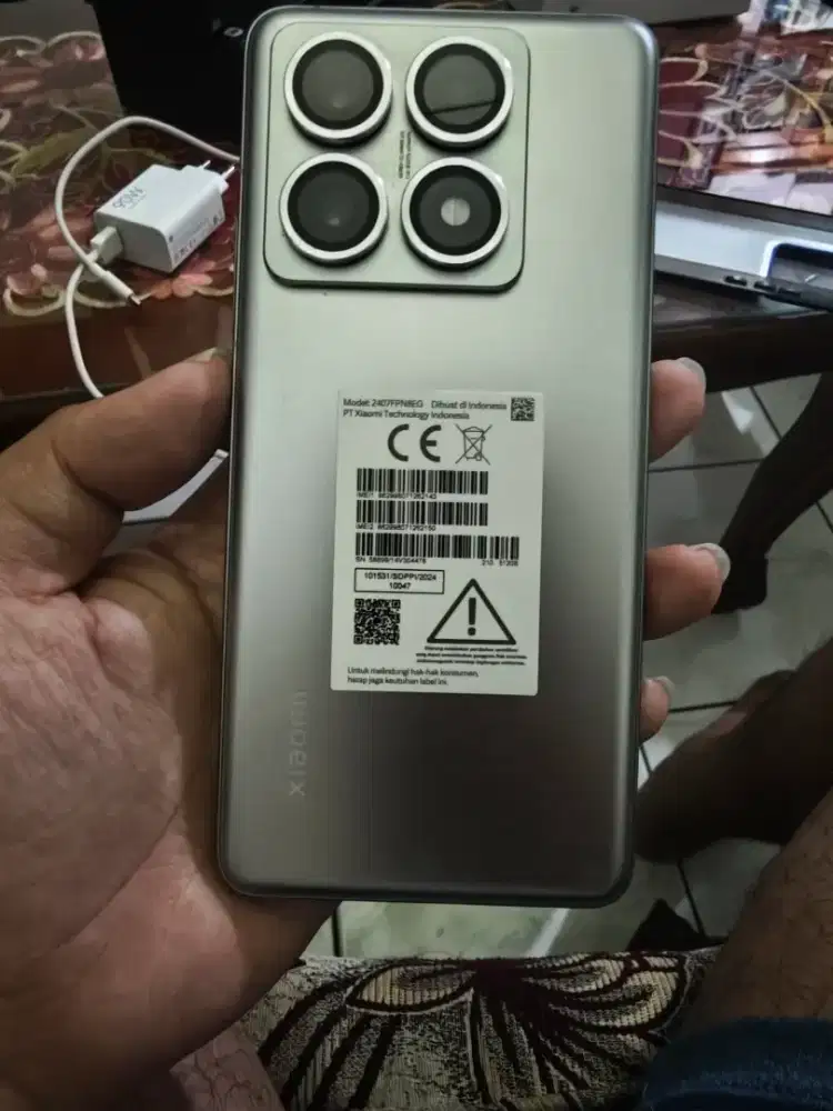 Xiaomi 14T pro silver titan luxury 12/512 garansi On