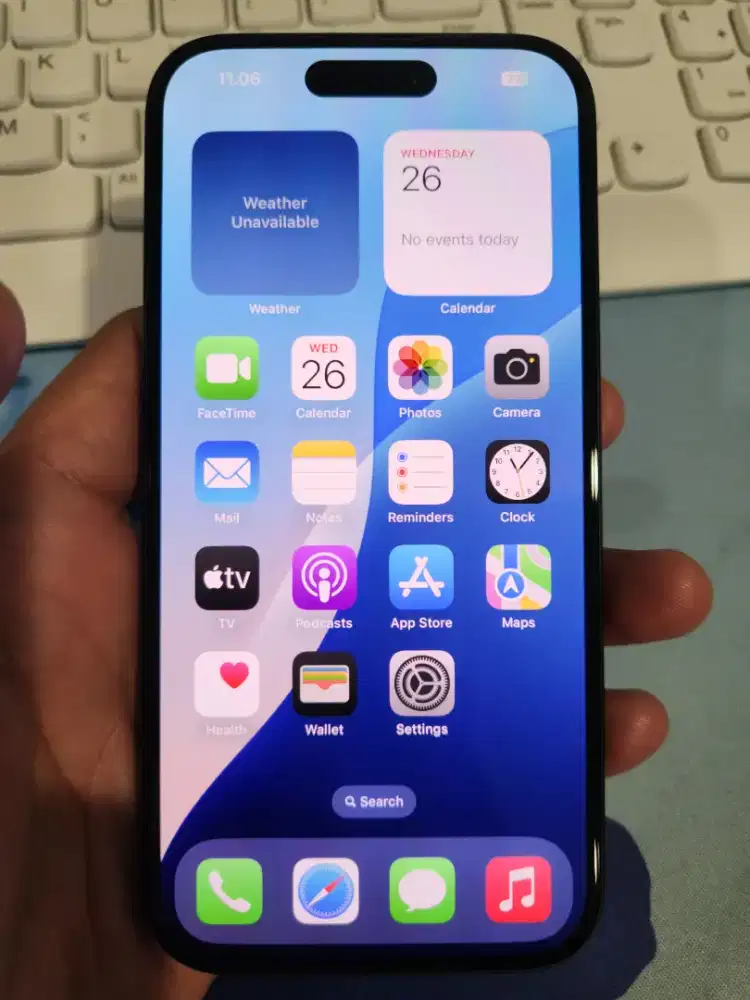 Iphone 15 /128 Black Garansi Ibox like new BH 100 CC5