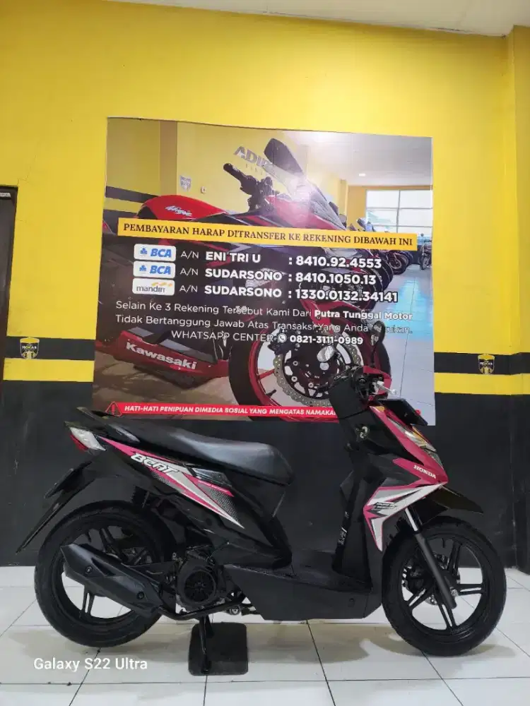 BEAT ESP CBS ISS TAHUN 2018(PUTRA TUNGGAL MOTOR)