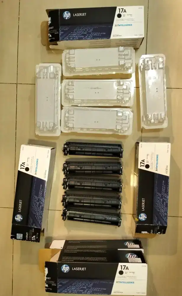 Toner Cartridge HP Laserjet 17A (CF217A) kosong original