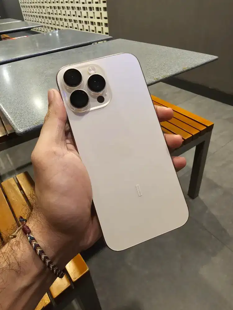 Iphone 16 promax 256 IBOX desert titanium garnsi 2026 july BS TT