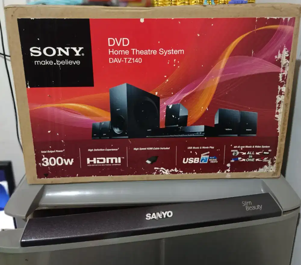 Speker sony home teather