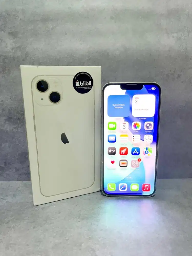 Iphone 13 128GB Ibox Starlight Garansi on 2026