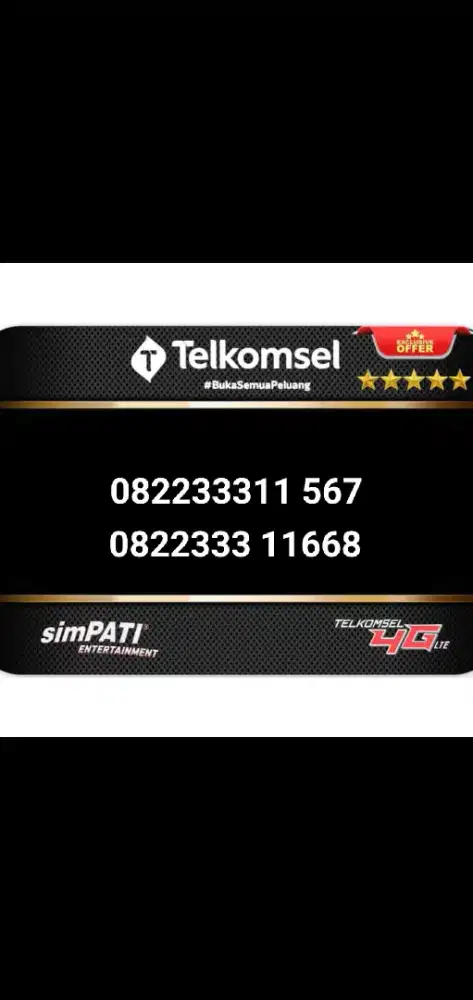 Nomer cantik simpati