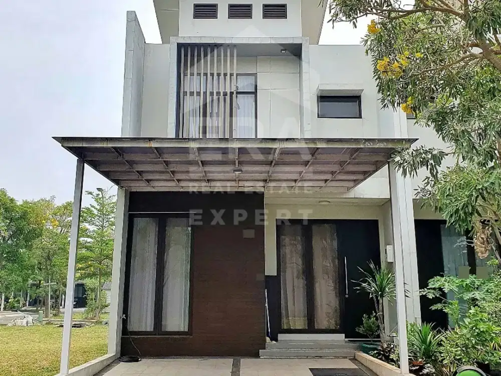Dijual Cepat Rumah Hoek Dalam Cluster Jakarta Garden City, Semifurnish