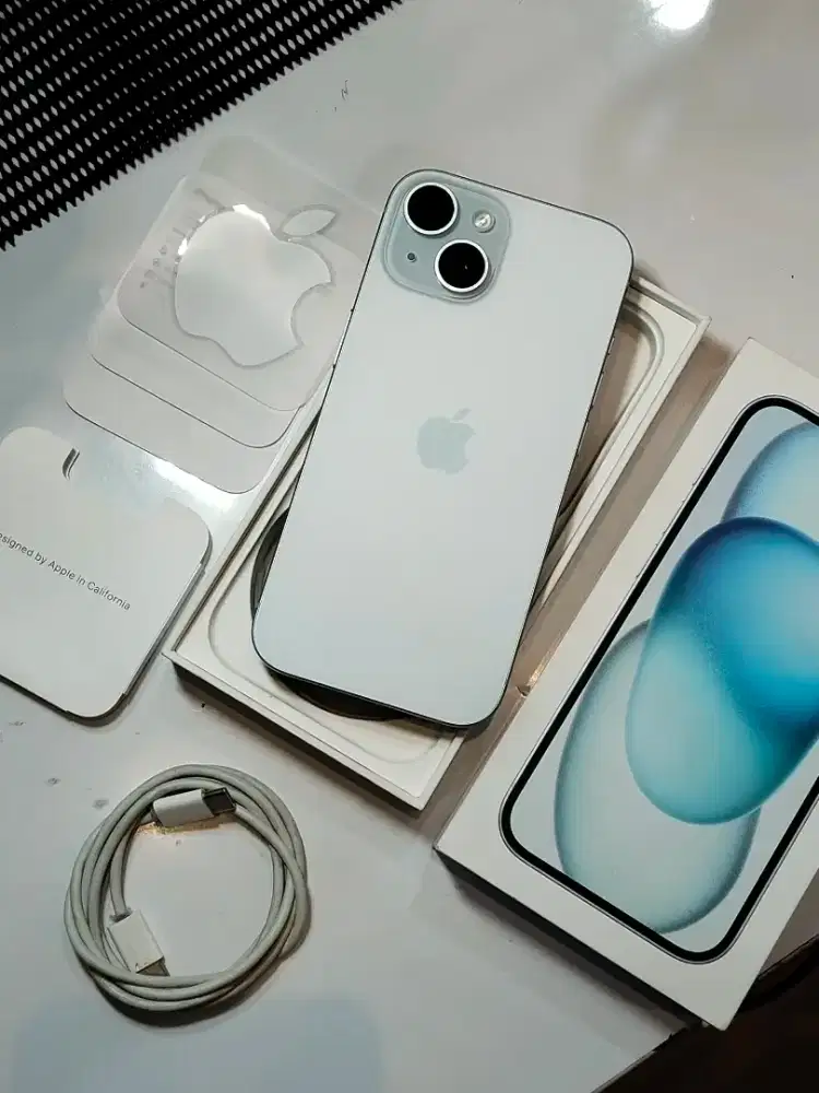 iPhone 15 512GB Blue iBox Resmi Indonesia