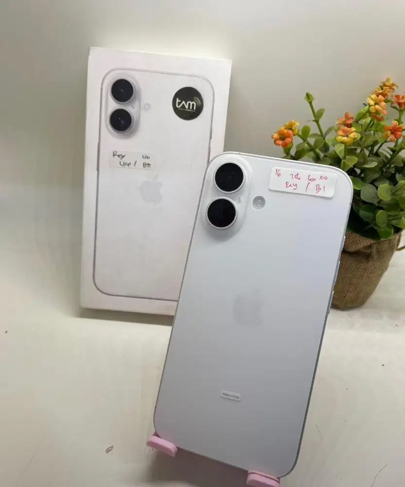 iPhone 16 256GB, iBox, BH 100%, WHITE