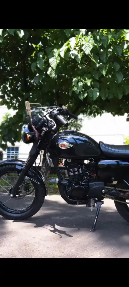 Kawasaki W175 motor kesayangan antik
