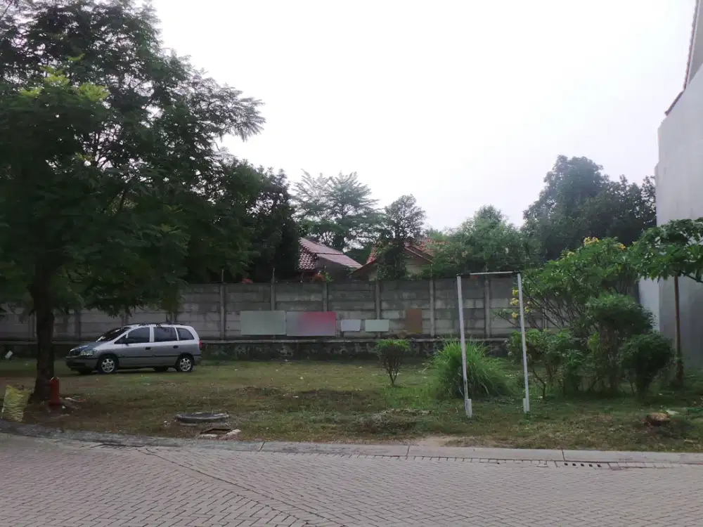 Kavling Siap Bangun Posisi Hook Dalam Cluster Emerald View Bintaro