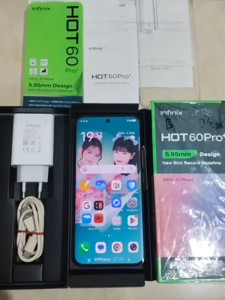 Infinix Hot 60 Pro+ ram 8/256 mulus bgt no minus