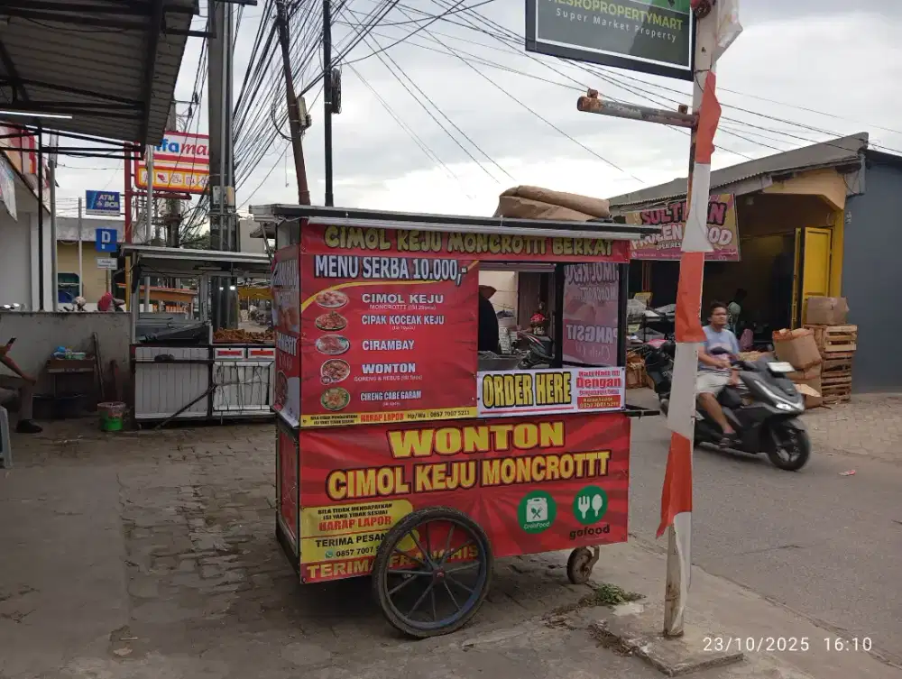 Dicari karyawan perempuan untuk jaga dagangan cimol