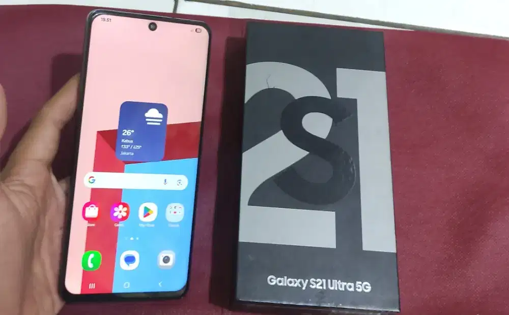 Samsung S21Ultra 5G Ram 12/256GB Fullset