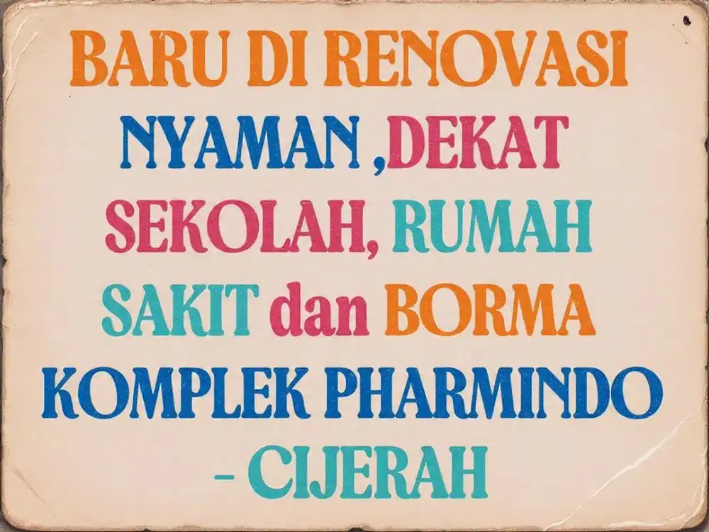 JUAL RUMAH MURAH DI, PHARMINDO, CIJERAH, MELONG ASIH, CIMAHI,GEMPOL,