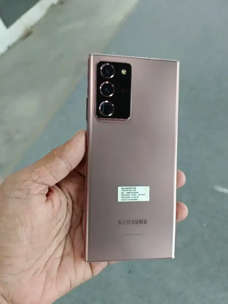 Samsung Note20 ultra ram 8/256gb resmi sein