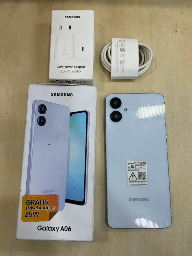 SAMSUNG A06 4/128 SECOND BERGARANSI