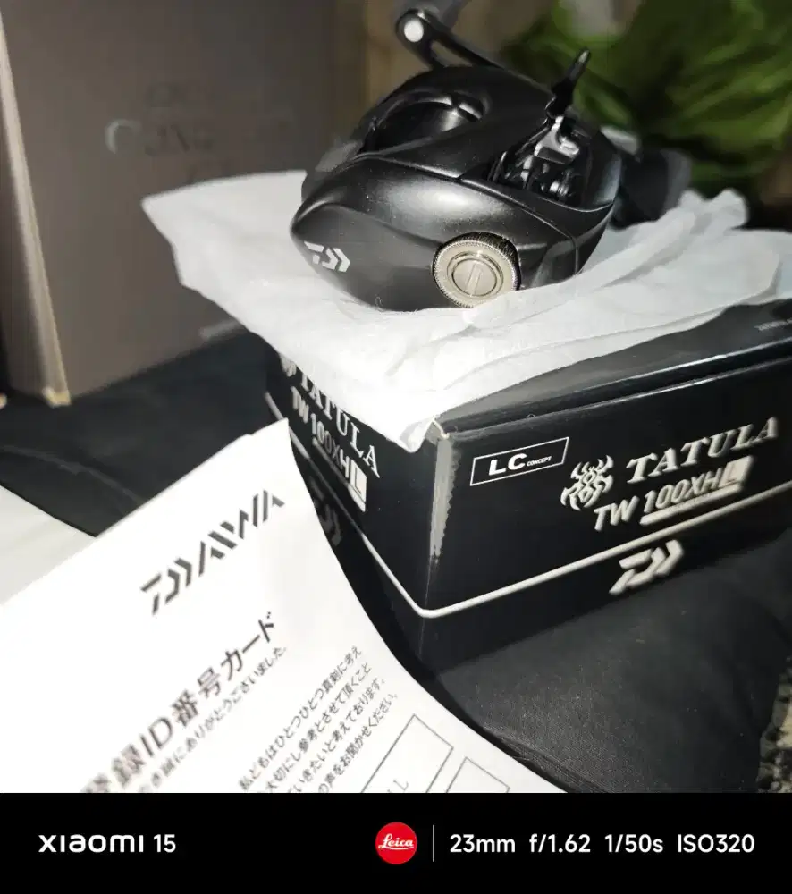 daiwa TATULA TW 100XHL 2024-2025
