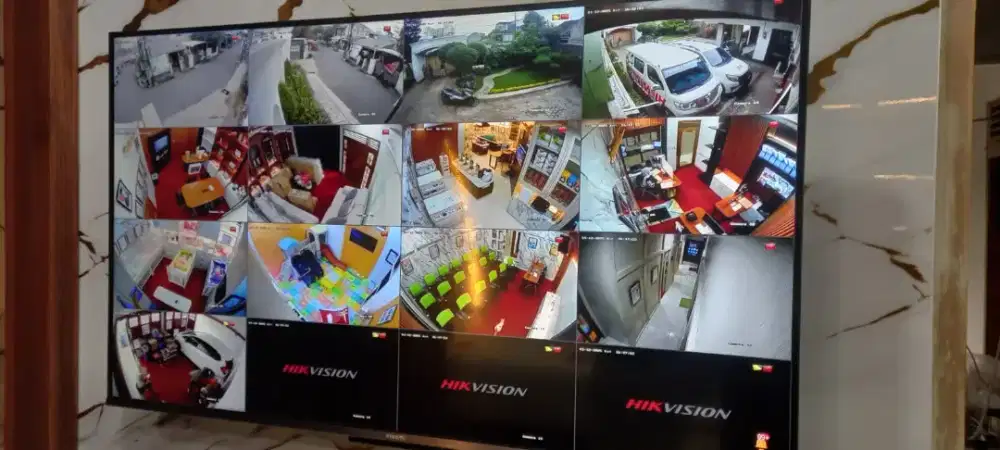 Paket 3jtan hikvision 4 camera 2mp free pasang