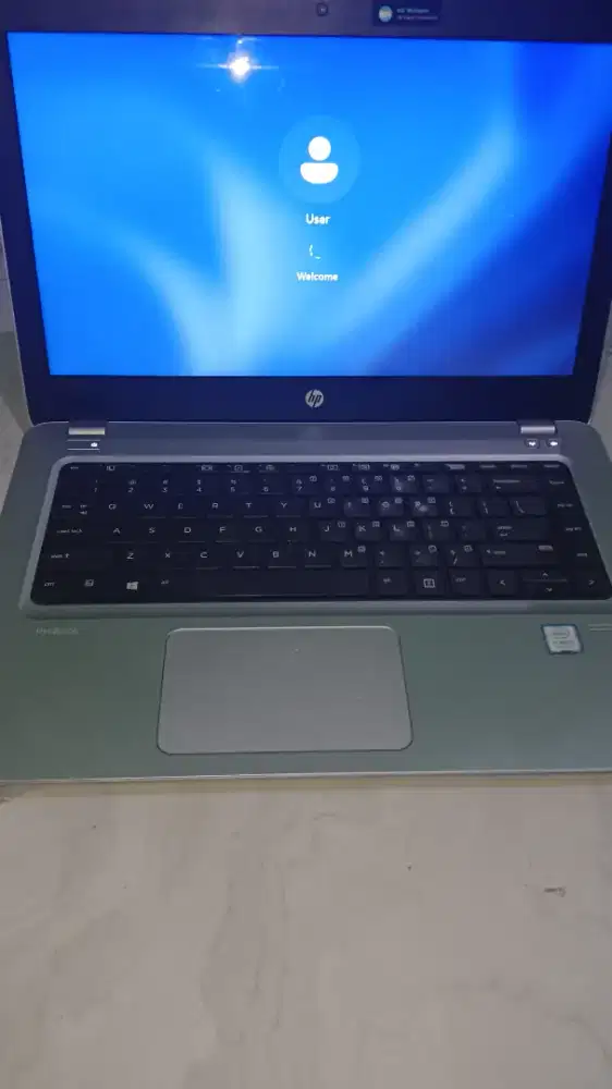Laptop HP probook siap pakai