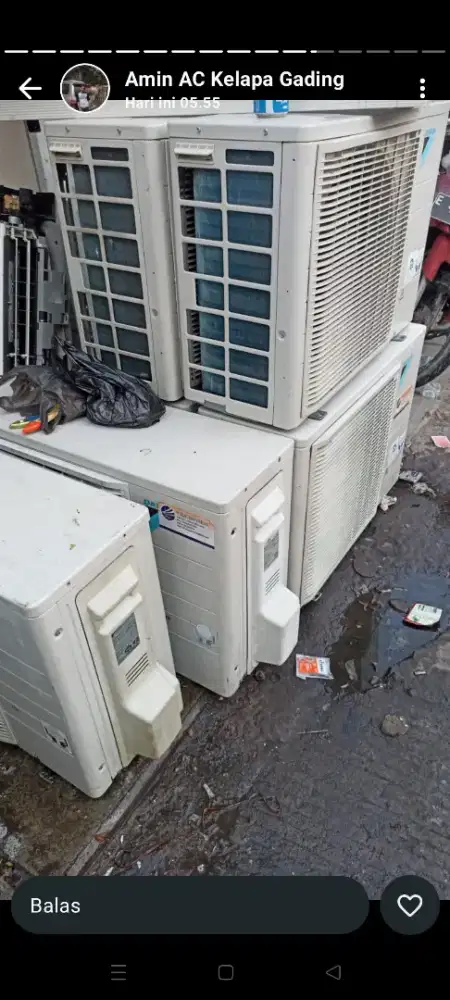 di jual AC Daikin Thailand 2 pk garansi 6 bulan