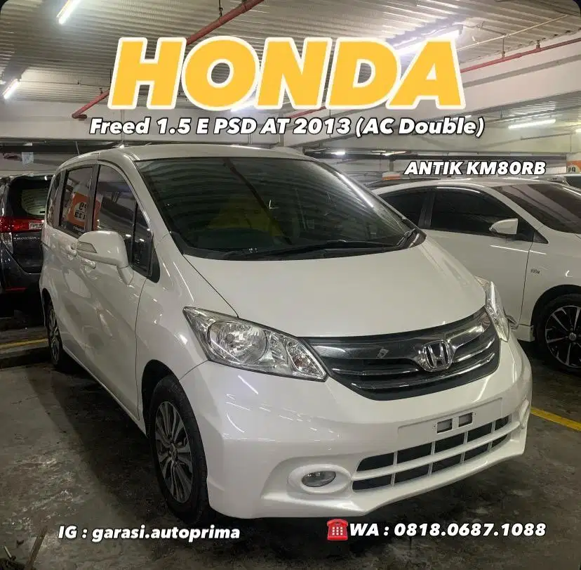 Honda Freed E PSD AT 2013 AC Double