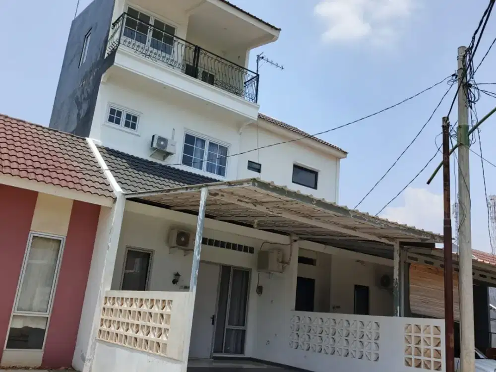 Rumah Hadap Utara 10 Mnt ke RS. Taman Harapan Baru Siap KPR J-33667