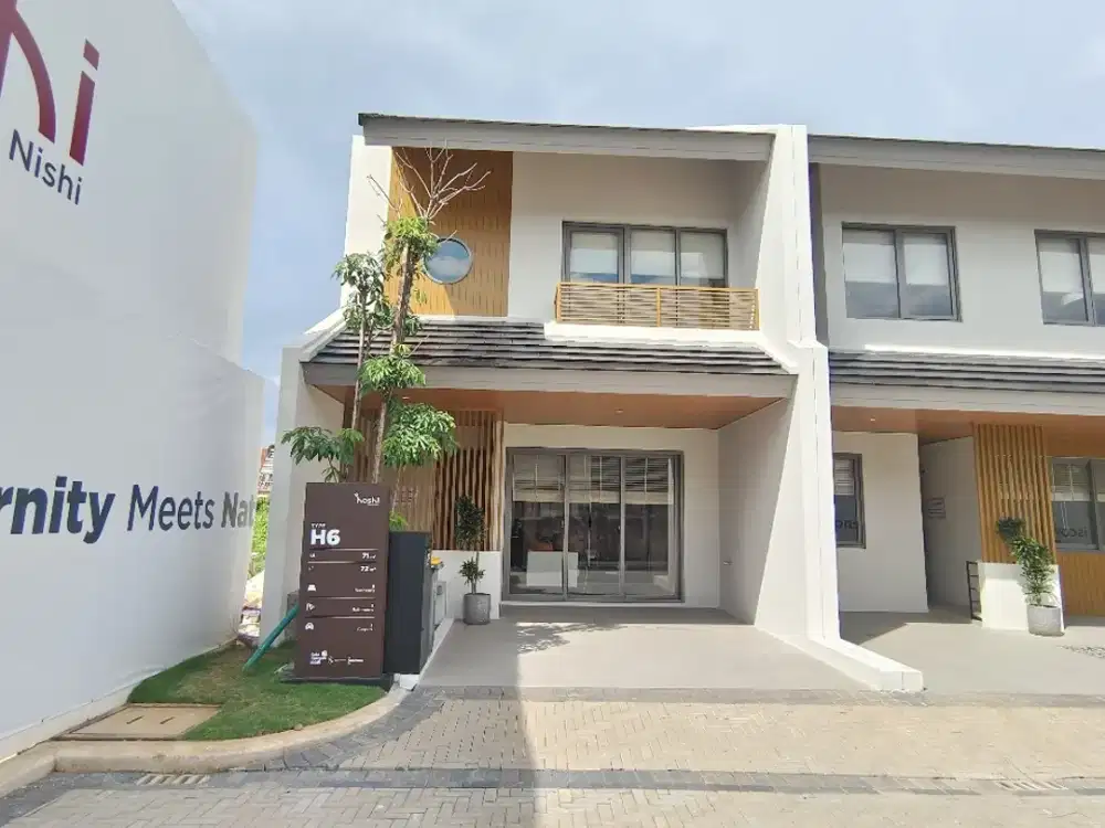 Dijual Cluster Hoshi Harapan Indah Berkonsep Ala Rumah Jepang