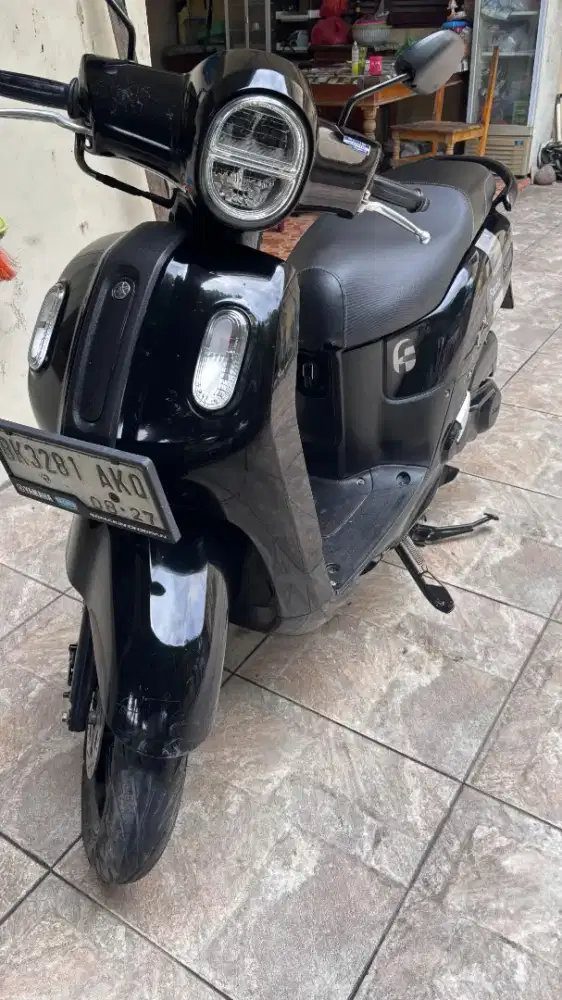 Yamaha fazio 2022 hitam neo